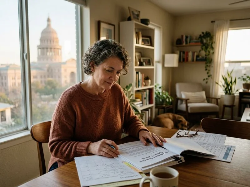 Texas state capitol, symbol of state oversight of Medicaid asset rules