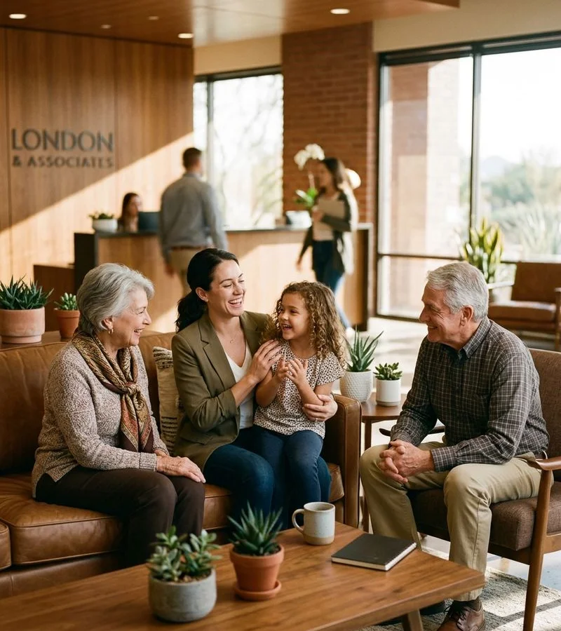 Three generations of the Londen family leadership at Nationwide Final Expense